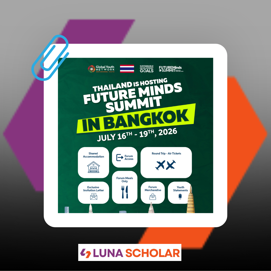FutureMinds Summit Thailand 2026 (FMST) – Fully Funded